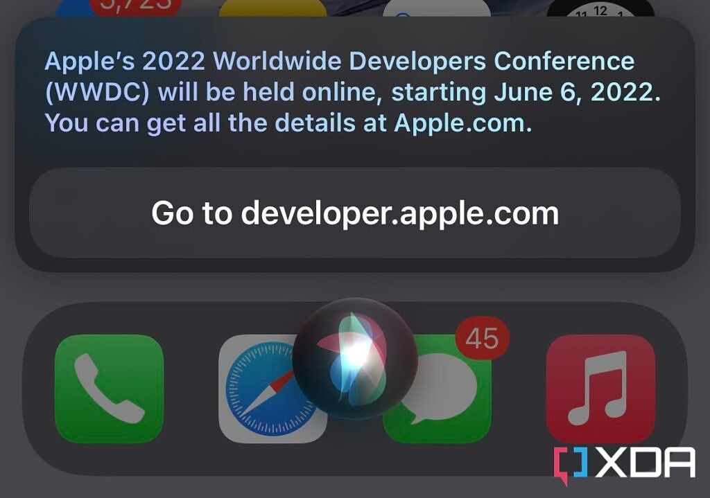 Siri WWDC 2022