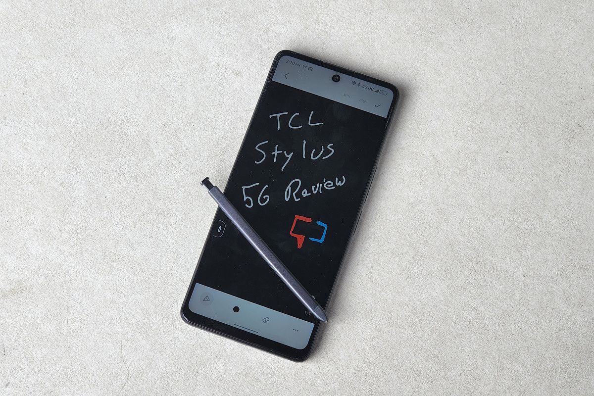 The TCL Stylus 5G is a budget smartphone with a garaged stylus. It also has a nice screen, great software, and a decent camera. It is exactly $258 of smartphone.