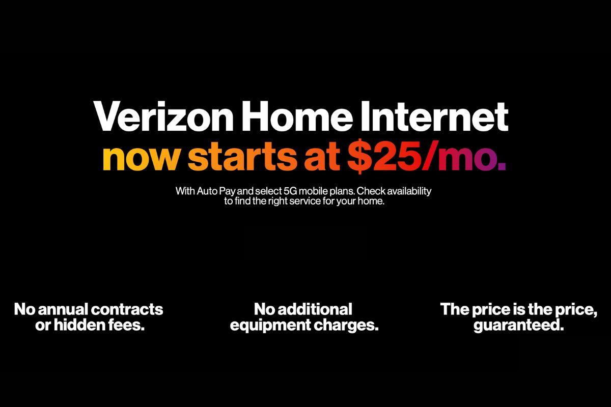 Verizon discount plan for being a wireless and home internet user