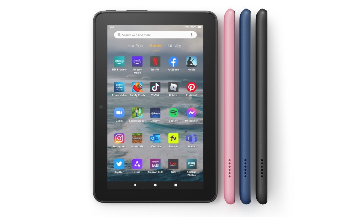 The new Amazon Fire 7 tablet packs a 7-inch display, USB-C charging, up to 32GB of storage, and hands-free Alexa.