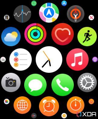 Apple watch icons list sale