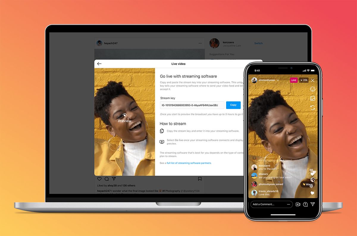 Instagram Live Producer will let you stream on Instagram from your desktop