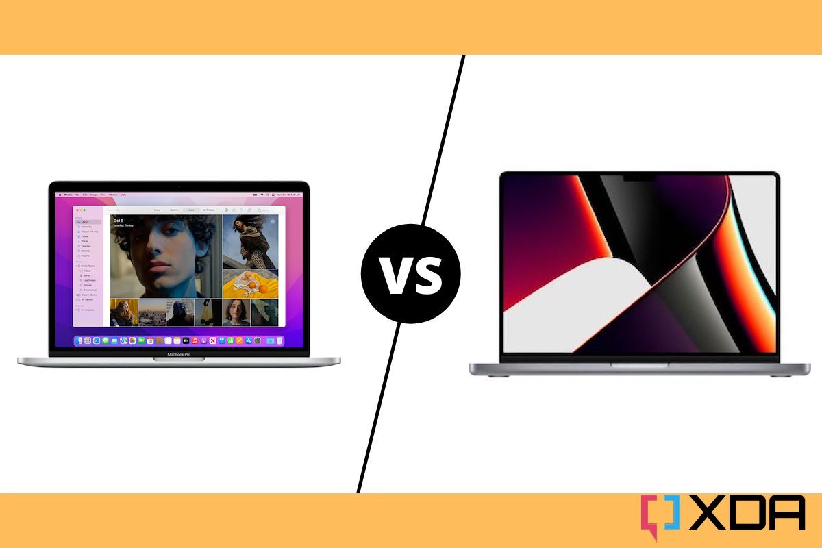 Compared: 14-inch MacBook Pro vs. 13-inch M1 MacBook Pro vs. Intel