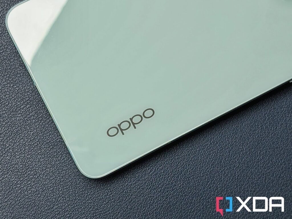 Oppo branding on the Reno 8 Pro back panel