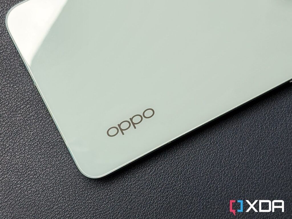 Oppo branding on the Reno 8 Pro
