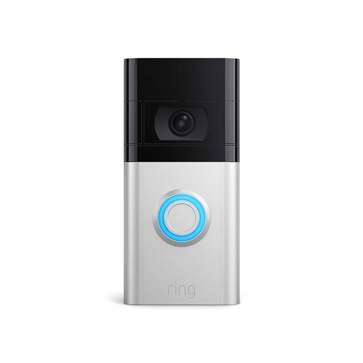 The Ring Video Doorbell 4 has a 1080p camera. It supports both batteries and direct, wired power sources.