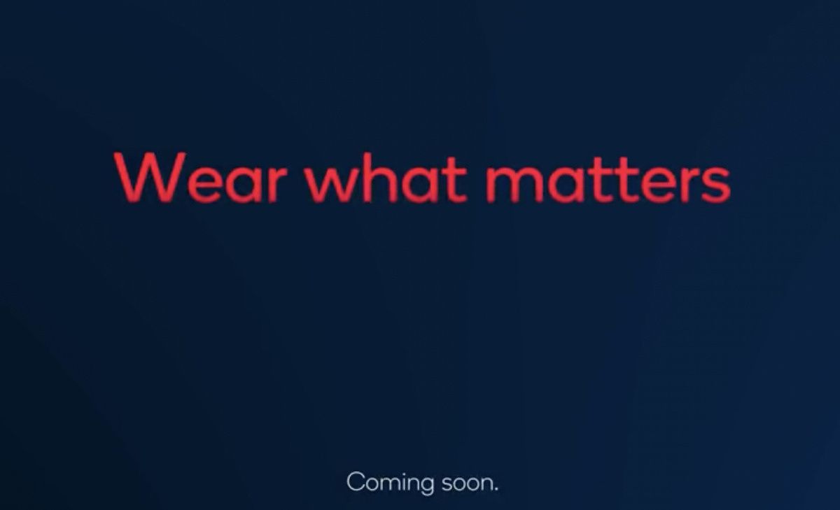 Wear what matters slogan for Qualcomm's teaser