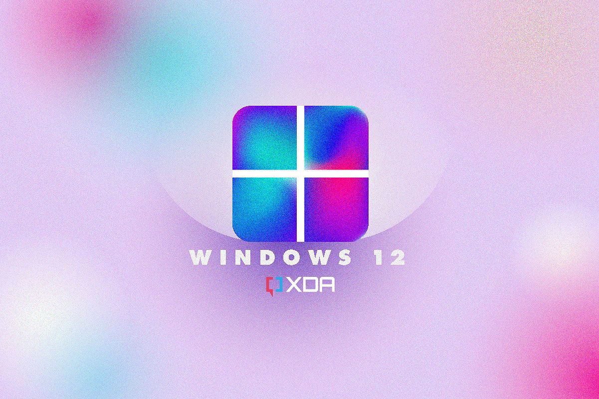 Windows 12 with a Windows logo graphic