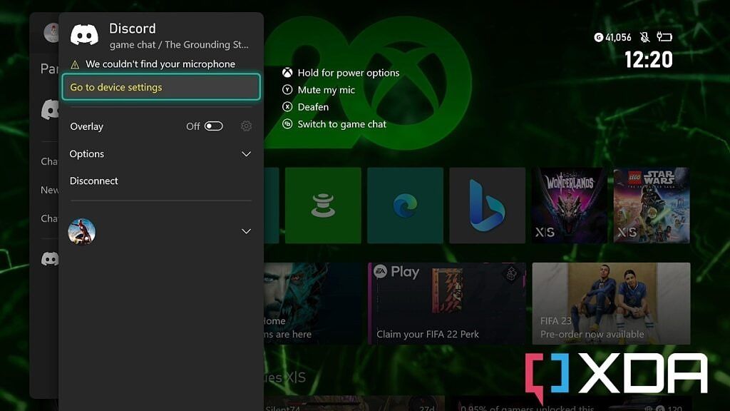 Discord on Xbox