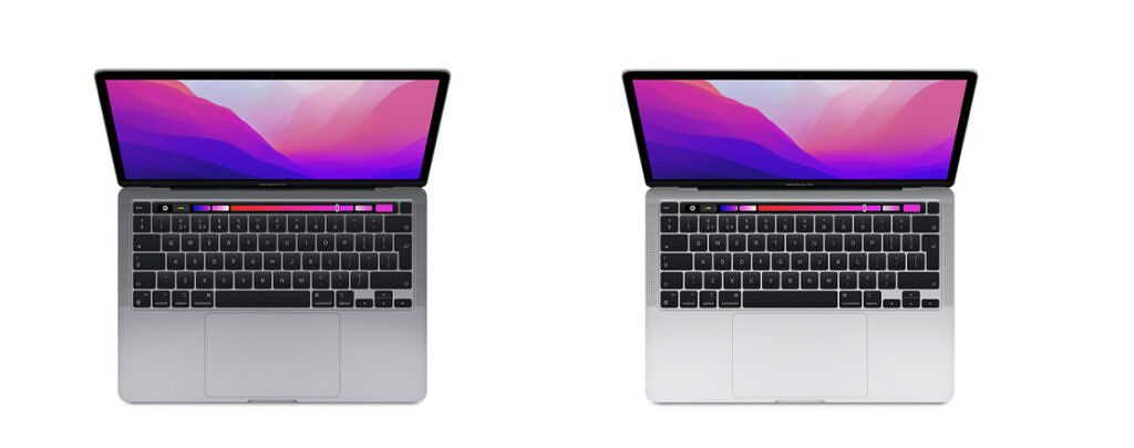 MacBook Pro 13 (2022) colors