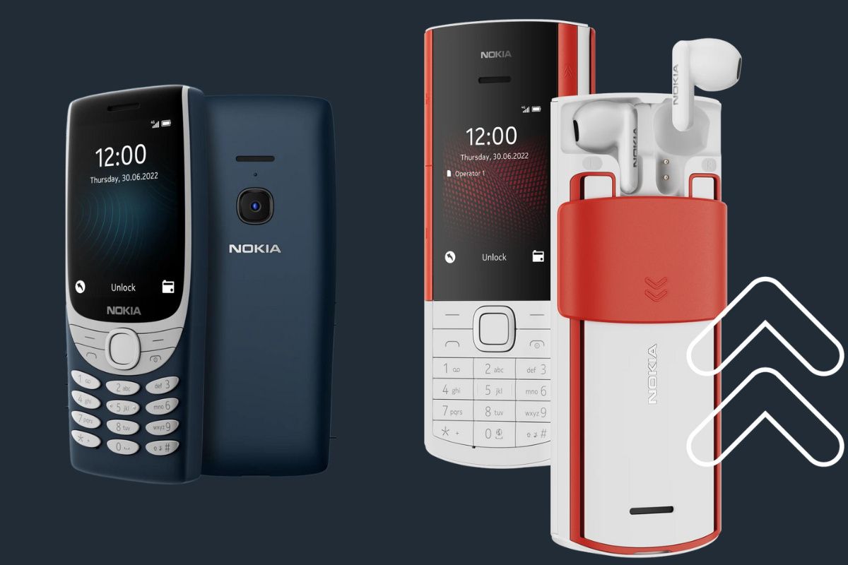 nokia 8210 and Nokia 5710 XpressAudio