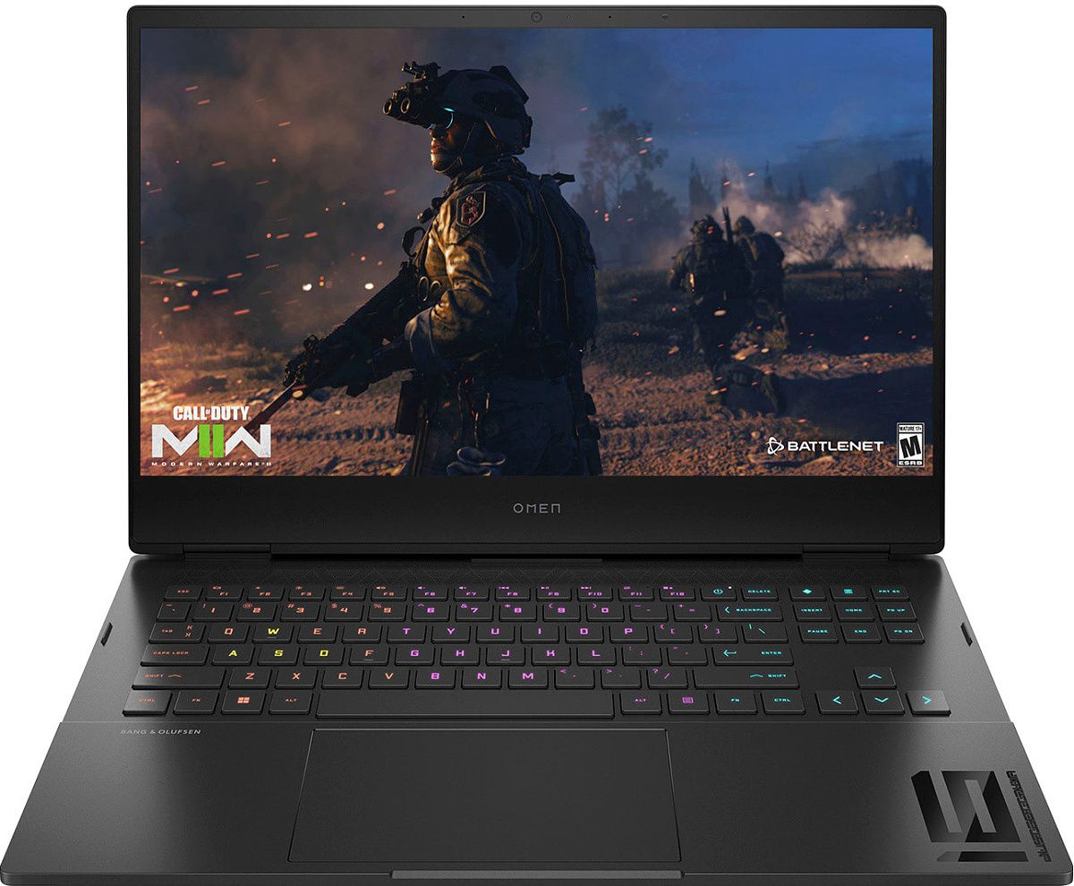 The HP Omen 16 gaming laptop has a vibrant screen, and a ton of graphics power under the hood with the latest Nvidia RTX mobile GPUs. This laptop is great for playing the latest games in style and without lag.