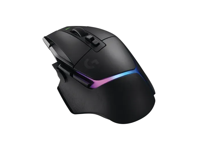 The Logitech G502 X Plus comes with innovative optical-mechanical switches, a super-precise 25K DPI sensor, and RGB lighting for the flashier gamers.