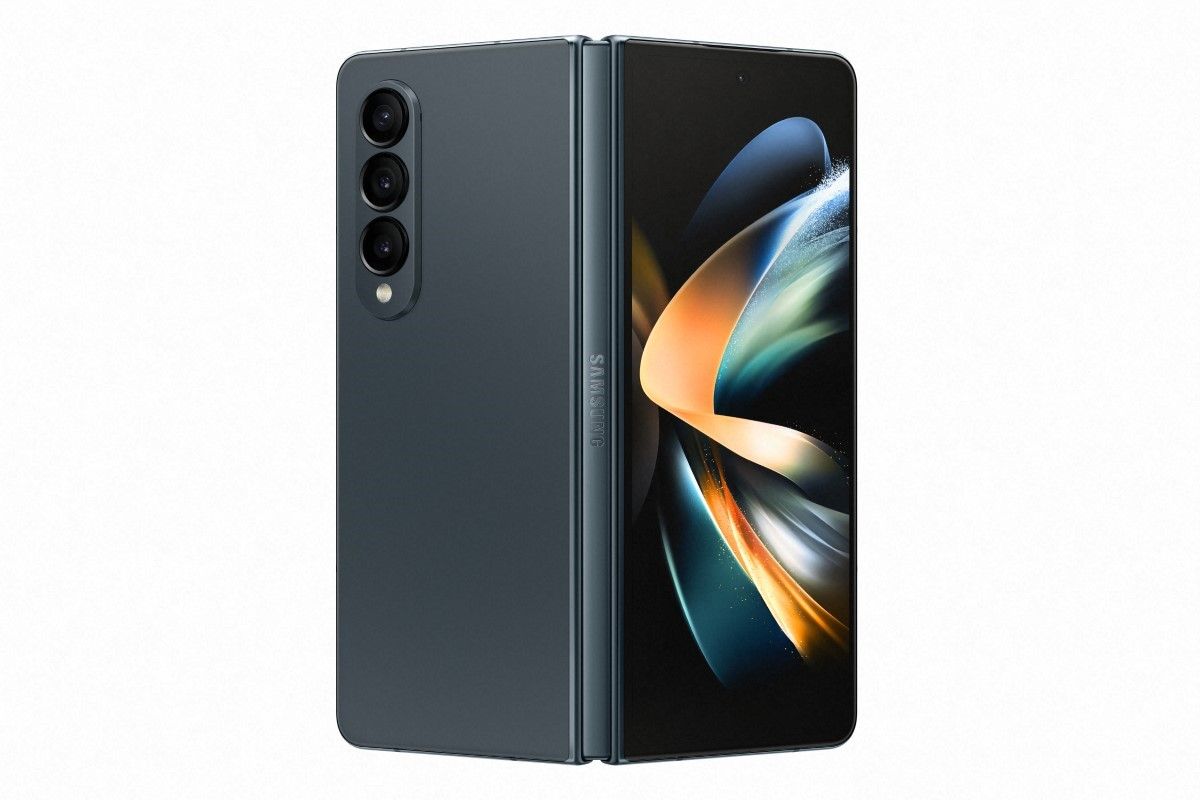 Graygreen is the signature color for the Galaxy Z Fold 4 that looks like nothing we've seen from the brand in the past. It has a lighter shade of green compared to the Phantom Green colorway we already have with the Galaxy Z Fold 3.