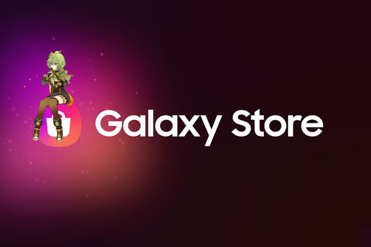Genshin Impact on the Galaxy Store logo