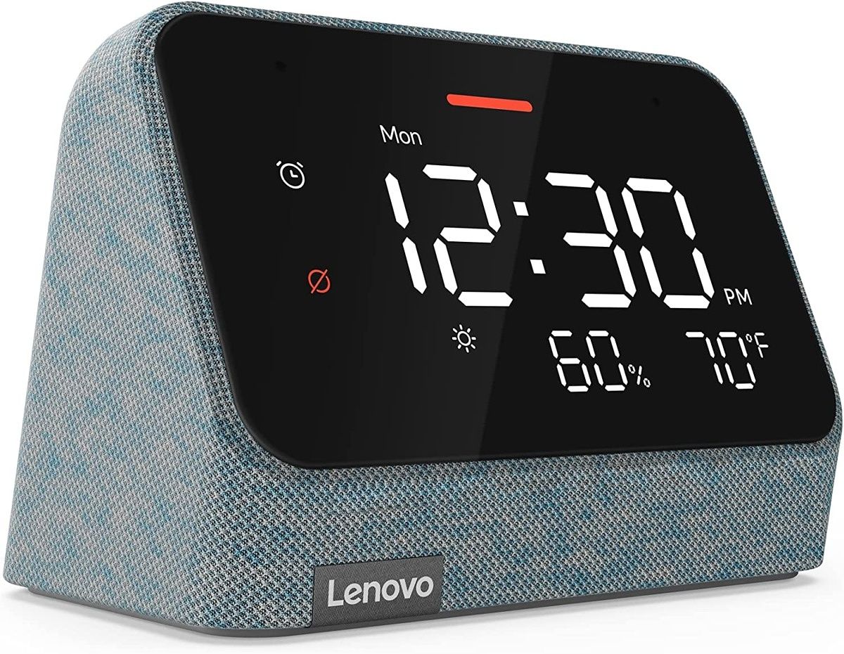 A modern take on a traditional alarm clock with the added power of Alexa. And no camera so it's perfect for the bedroom.