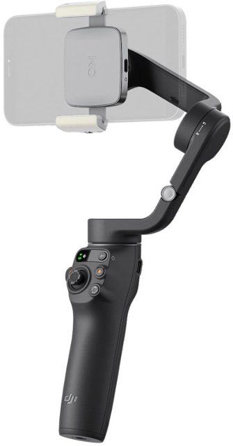 The latest smartphone gimbal from DJI with foldable design and magnetic clamp system. 