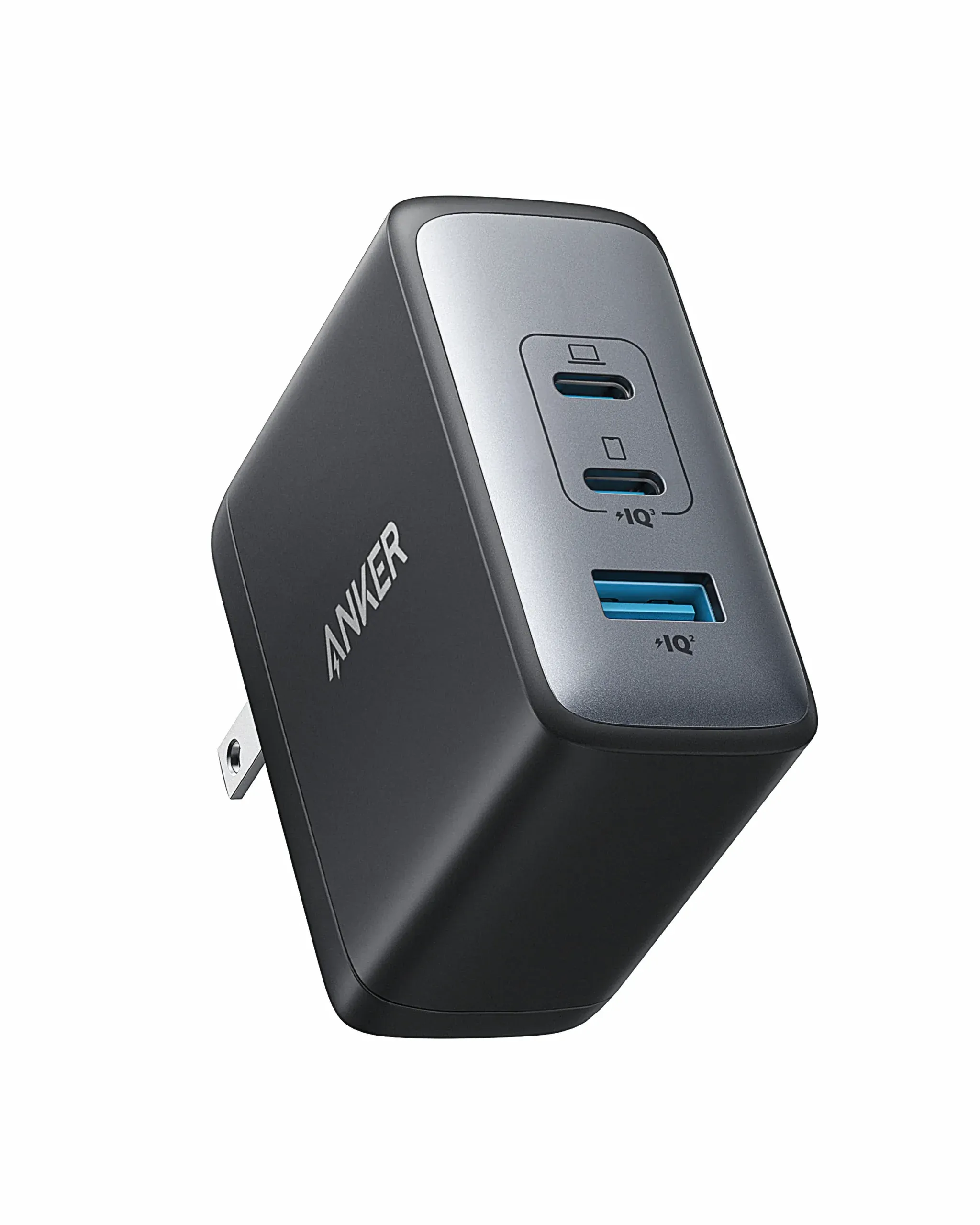 With 100W and three ports, this Anker charger can charge your laptop, phone, and even a smartwatch at the same time.