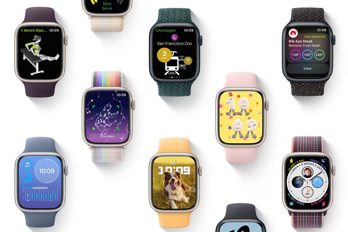 Does the Apple Watch Series 8 include any exclusive Watch Faces?