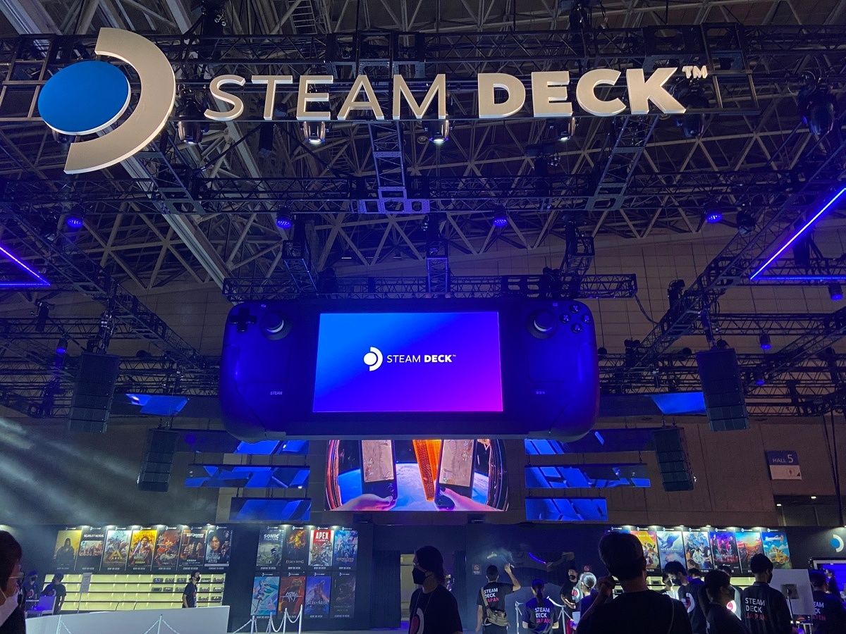 Steam Deck at the TGS 2022