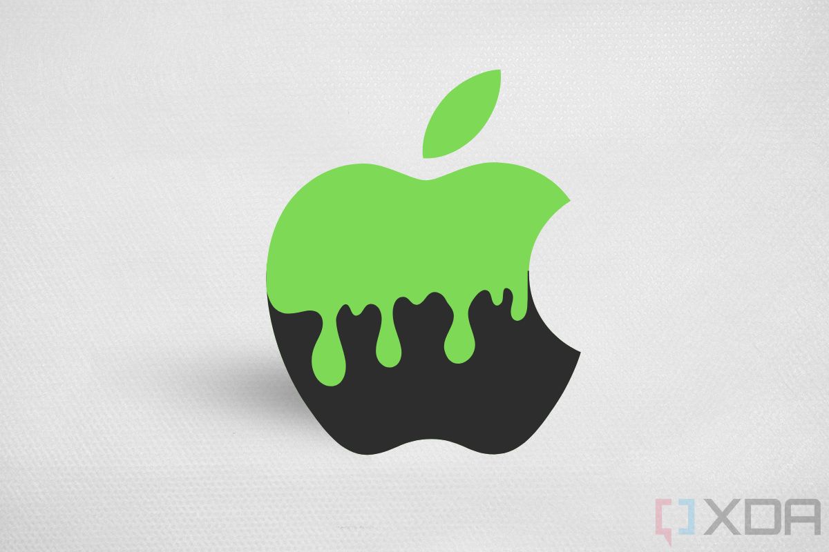 Greenwashing Apple Logo