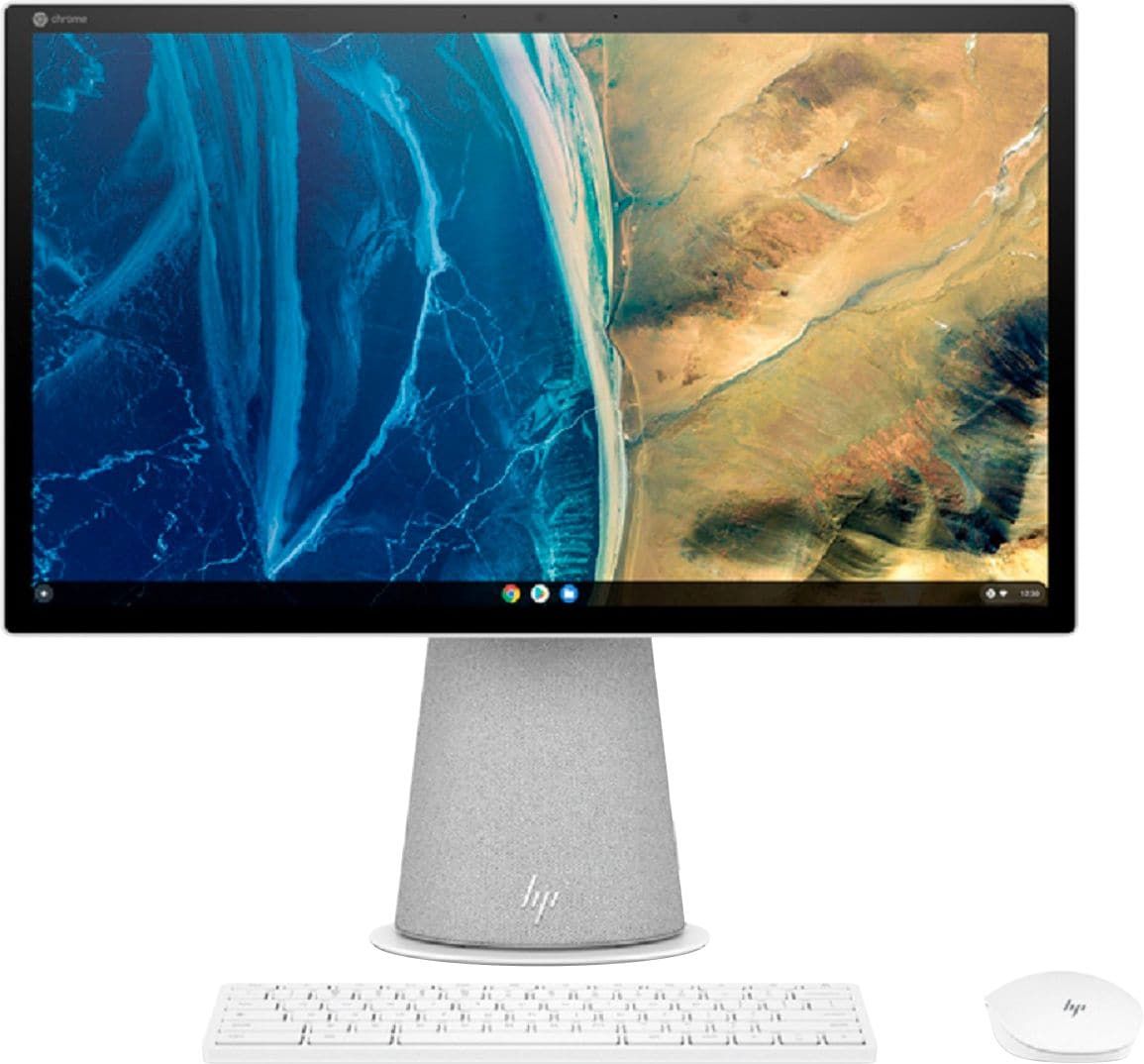 The HP Chromebase All-in-One is a PC with everything you need in the box, and all of its accounts are located in the base and behind the screen.  It's easy to use, quick to set up, and works great.  However... it has ChromeOS.