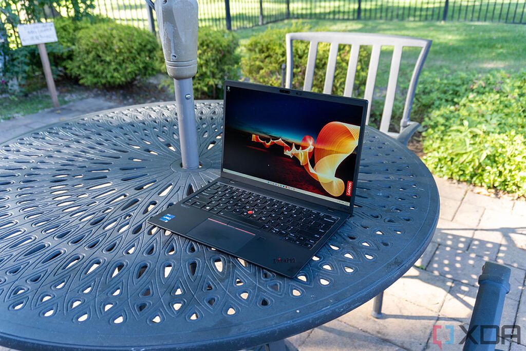 Angled view of ThinkPad X1 Nano