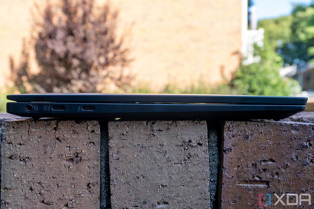 Side view of ThinkPad X1 Nano