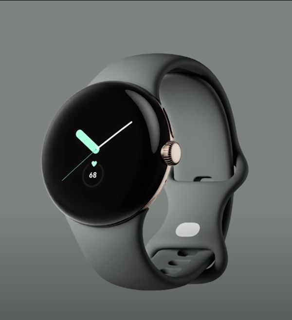 Google tweaks last week's Pixel Watch teaser to make its bezel look slimmer