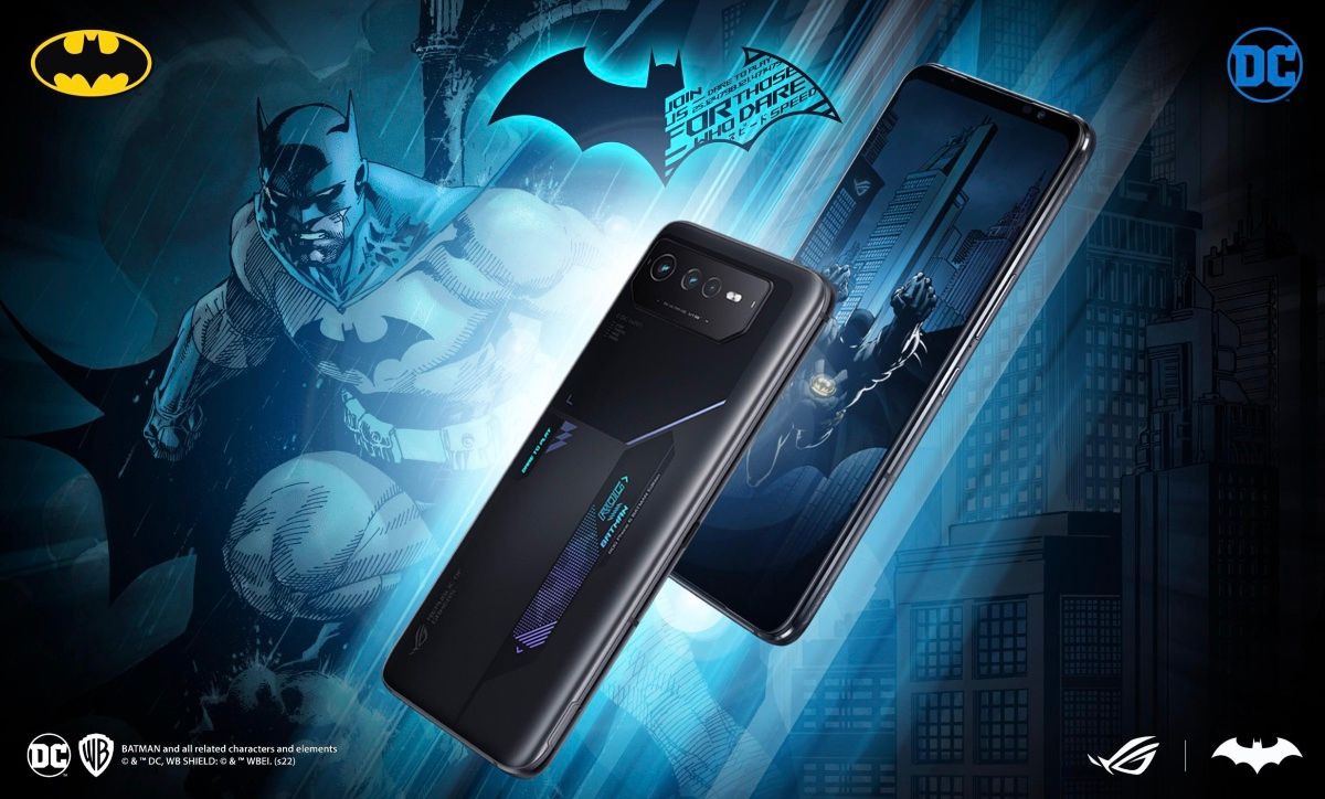 ROG Phone 6 Batman Edition launch poster.