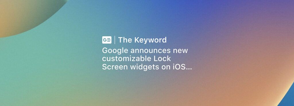 Google News iOS 16 Lock Screen widgets 