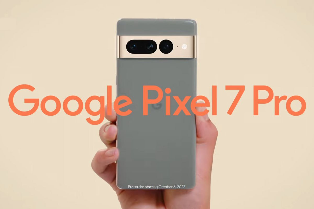 Google Pixel 7 Pre-order picture