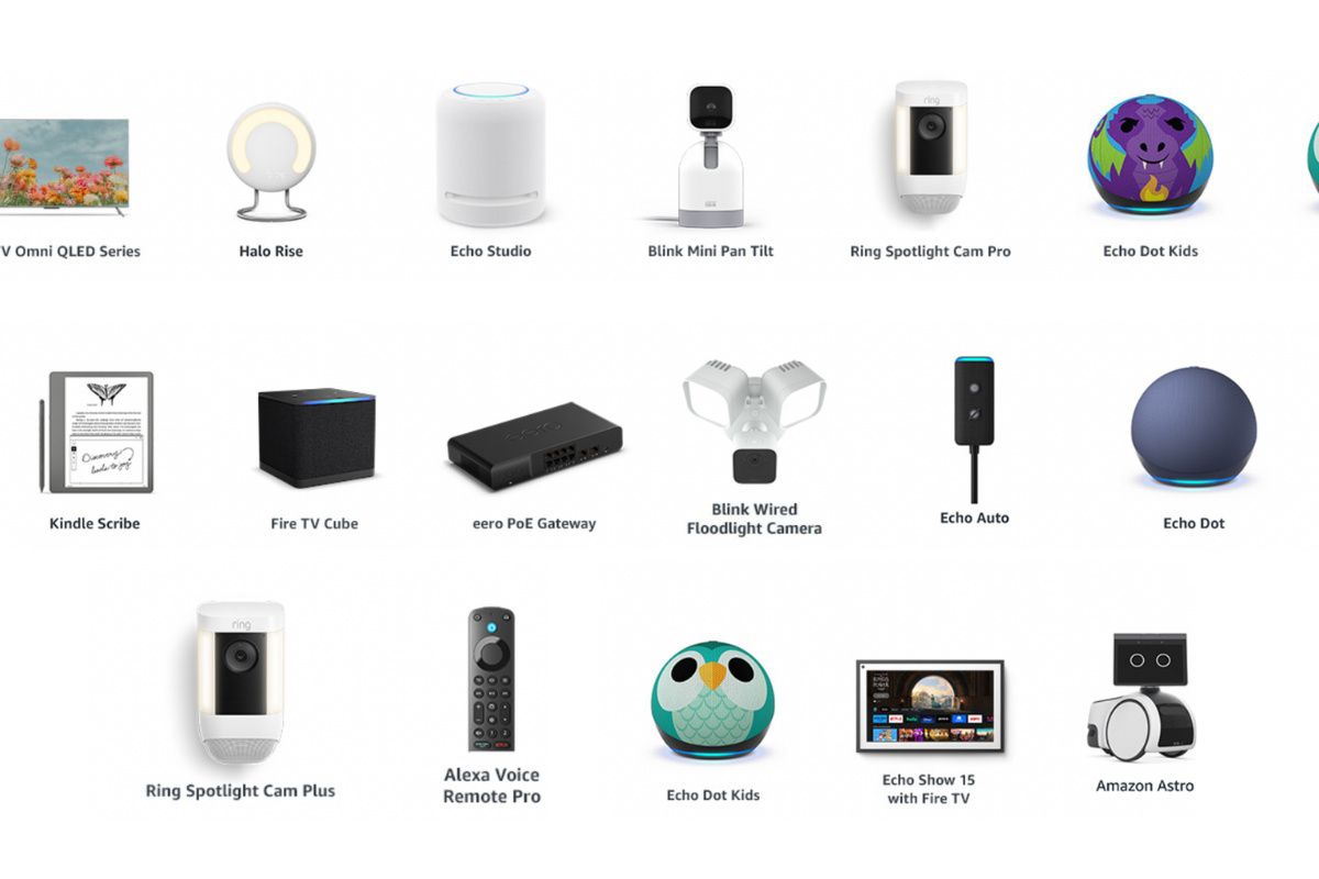 Here are the products that were announced during Amazon's hardware event