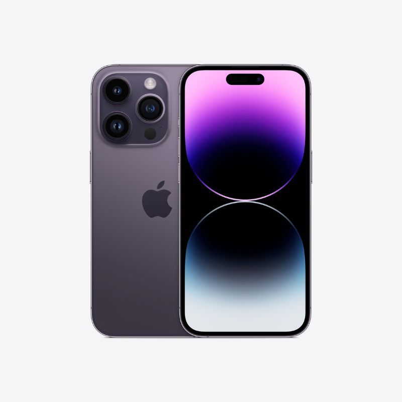 New to the Pro models this year is the Deep Purple colorway. This shade of purple looks darker than the one you get on the regular iPhone 14 units. This is the color to get if you've been looking to buy something new.