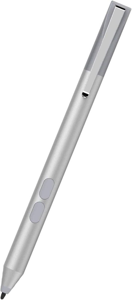 This pen from iafer is relatively basic, but it does everything you need, with 1,024 levels of pressure and palm rejection. It comes with a replaceable AAAA battery that can last for over 1,000 hours, so you never have to worry about charging it. It also has a pen clip so you can easily store it in a pocket without losing it.