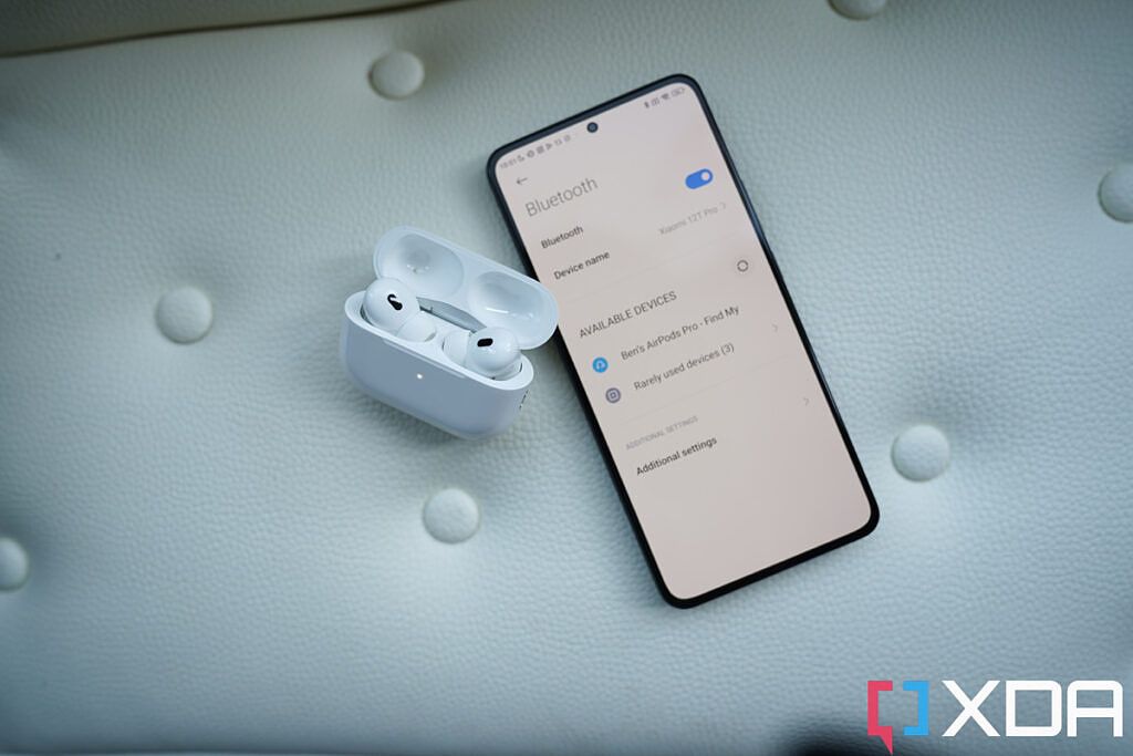 AirPods Pro 2 paired with a Xiaomi device