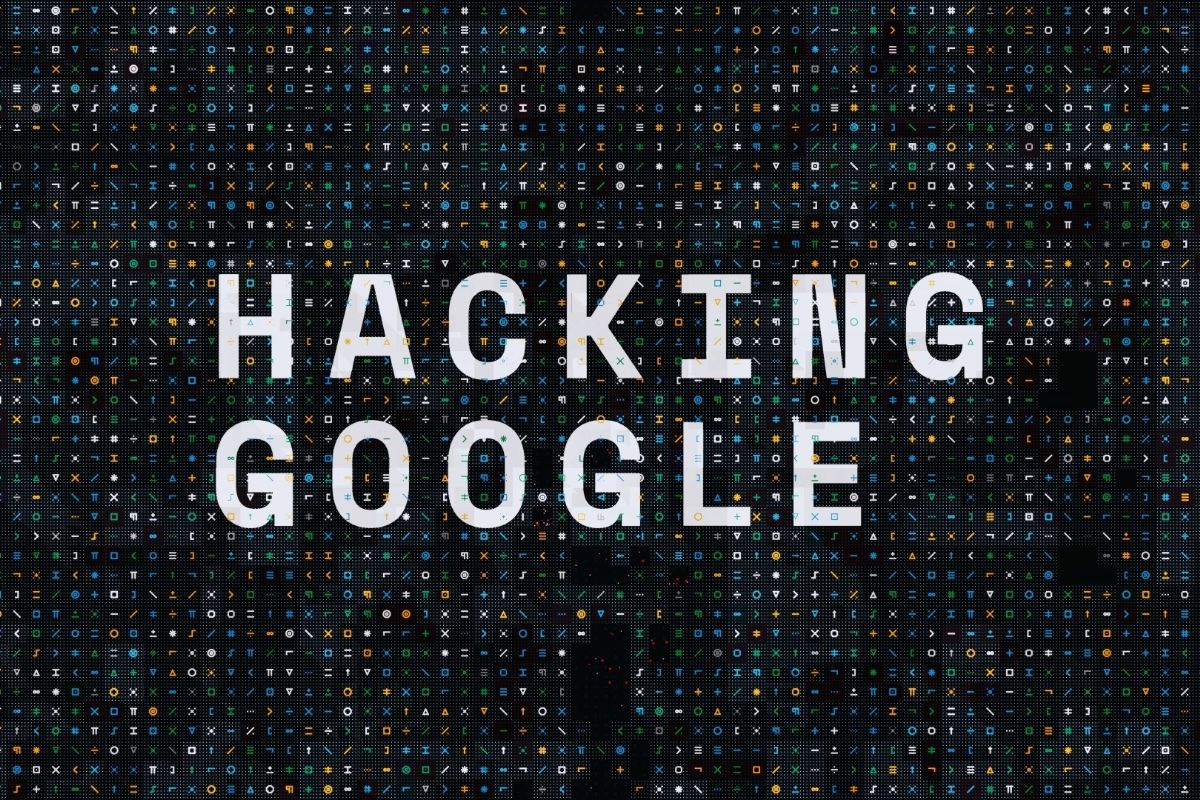 Hacking Google docuseries title card.