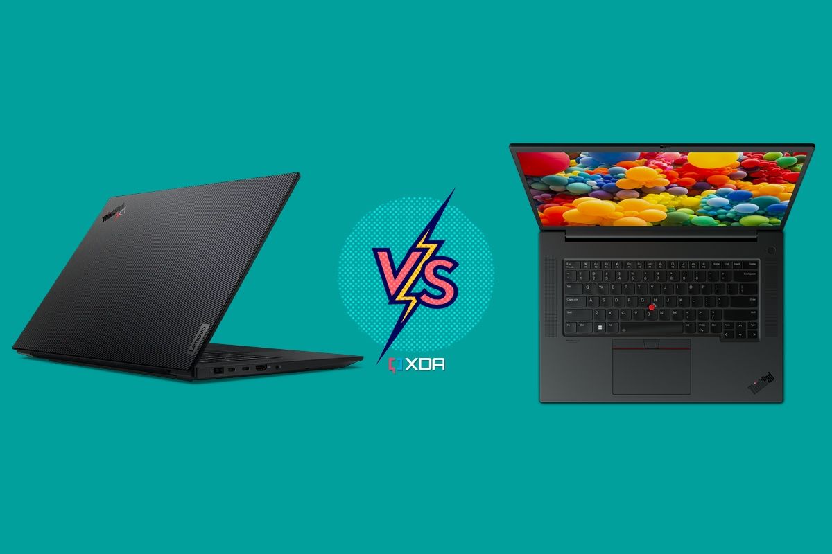 Lenovo P1 Gen 5 Lenovo ThinkPad X1 Extreme Gen 5 vs ThinkPad P1 Gen 5