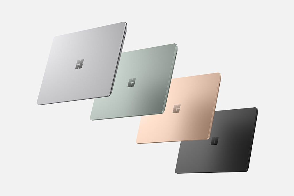 Surface Laptop 5 in all four colors