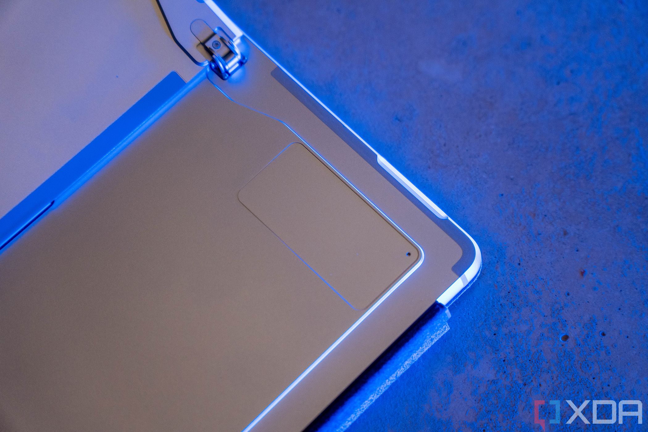 SIM and storage removal hatch on the Surface Pro 9 with 5G
