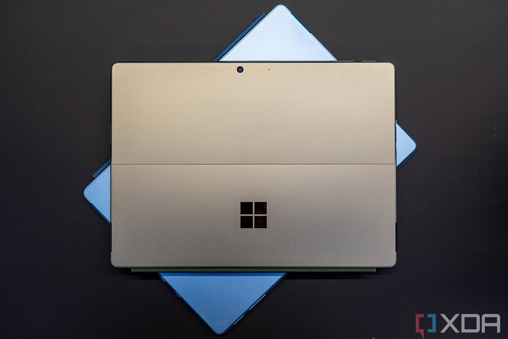 Hands on the surface pro 9 looks beautiful in sapphire and forest
