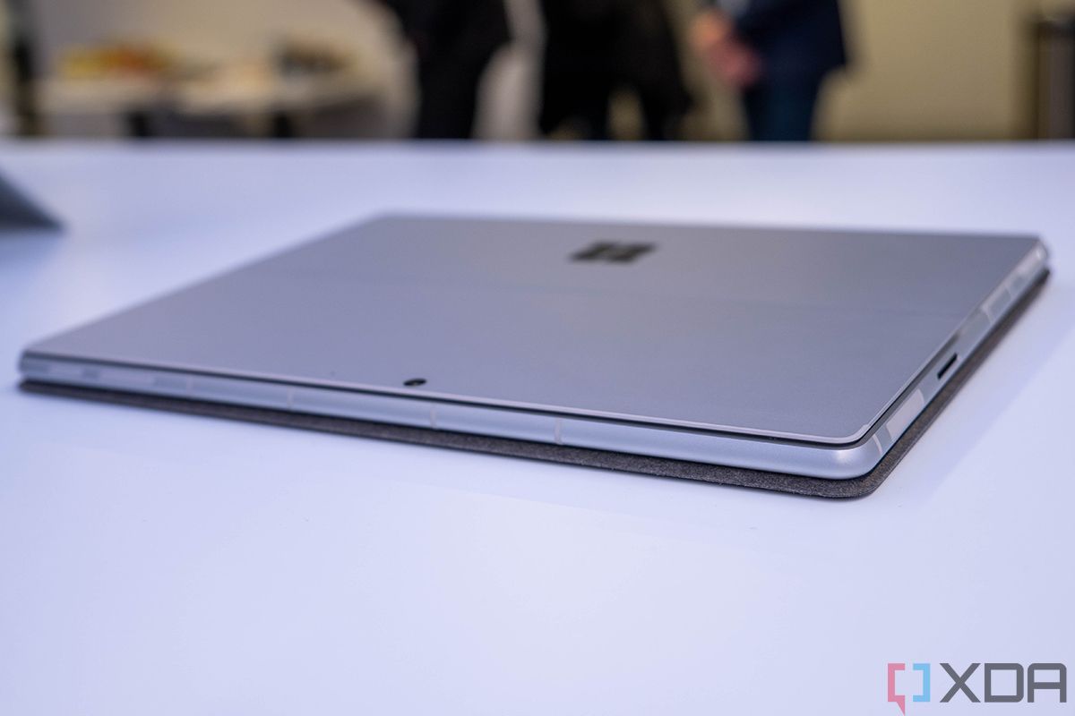 Side view of Surface Pro 9