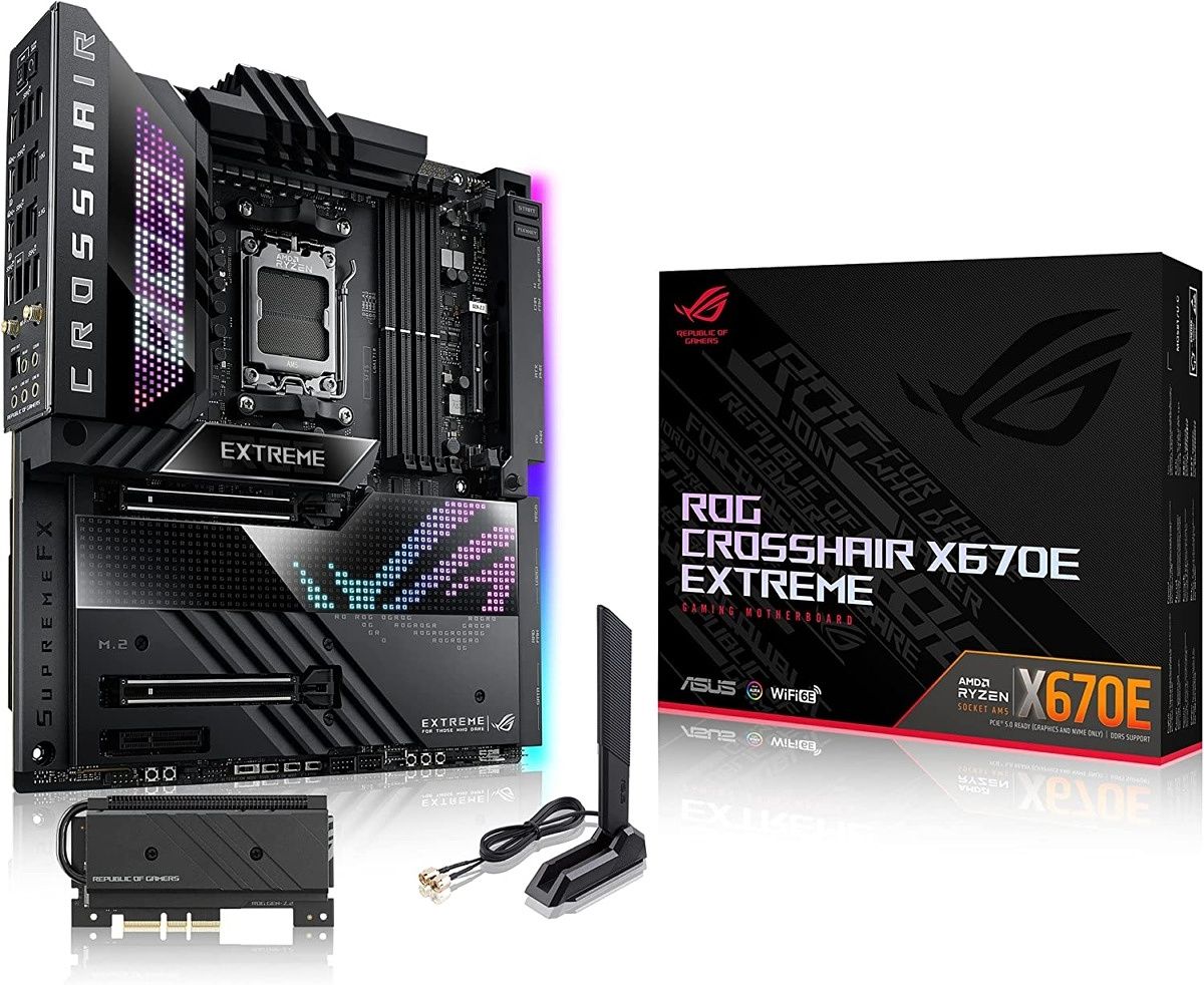 ASUS' most beastly motherboard for the new Ryzen 7000 CPUs, built to be pushed and perfect to start overclocking with.