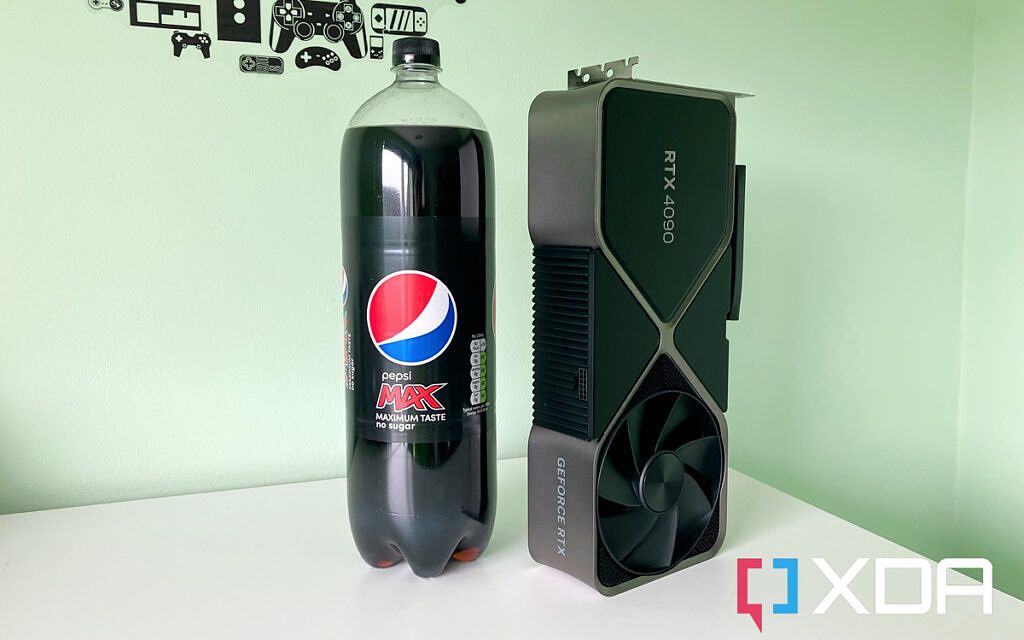 RTX 4090 and Pepsi Max 2 liter