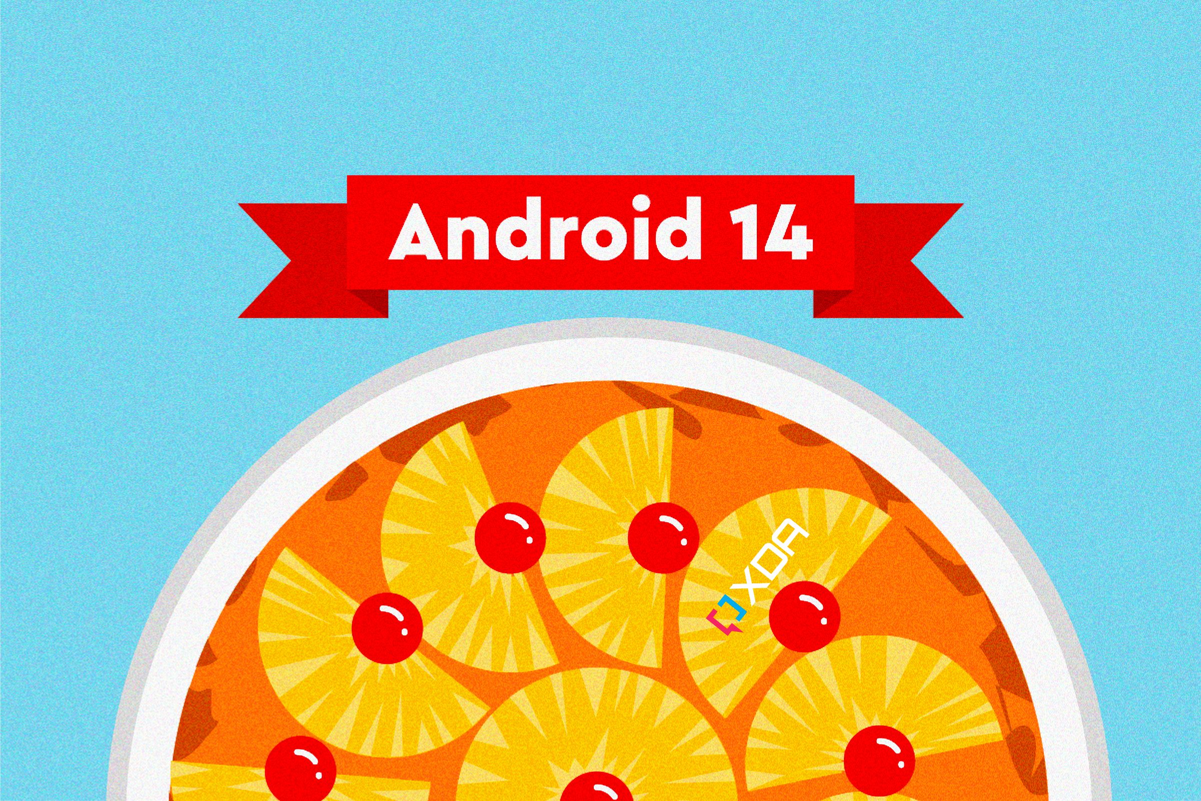 Android 14 upside down cake