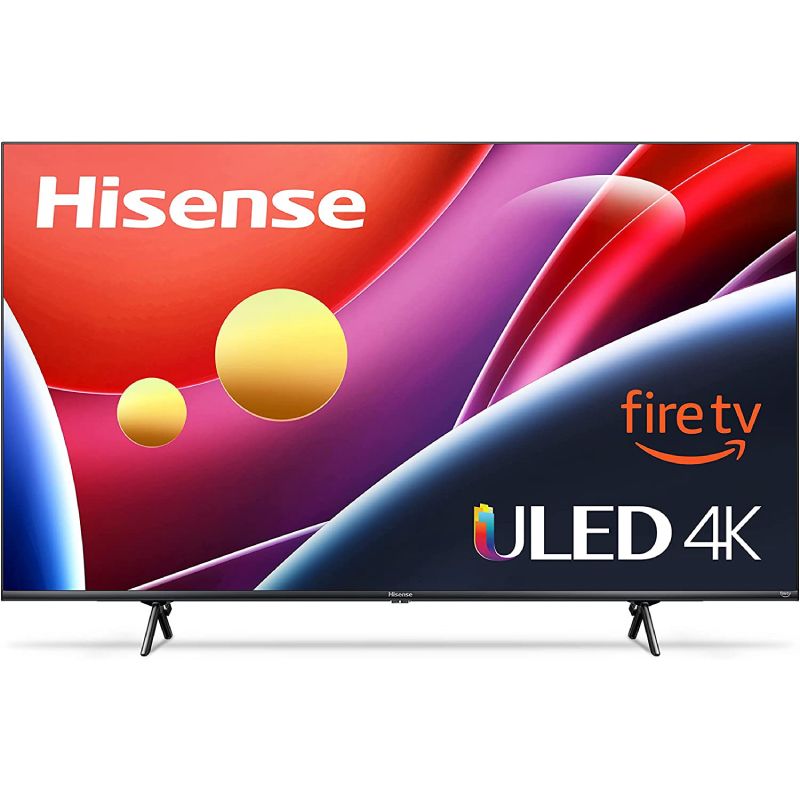 Hisense 50-inch ULED U6 Series Quantum Dot QLED 4K UHD Smart Fire TV (50U6HF, 2022 Model)