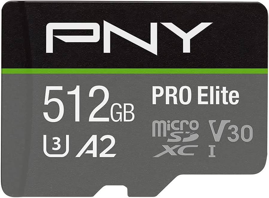 PNY 512 Гб микро SD карта Pro Элита
