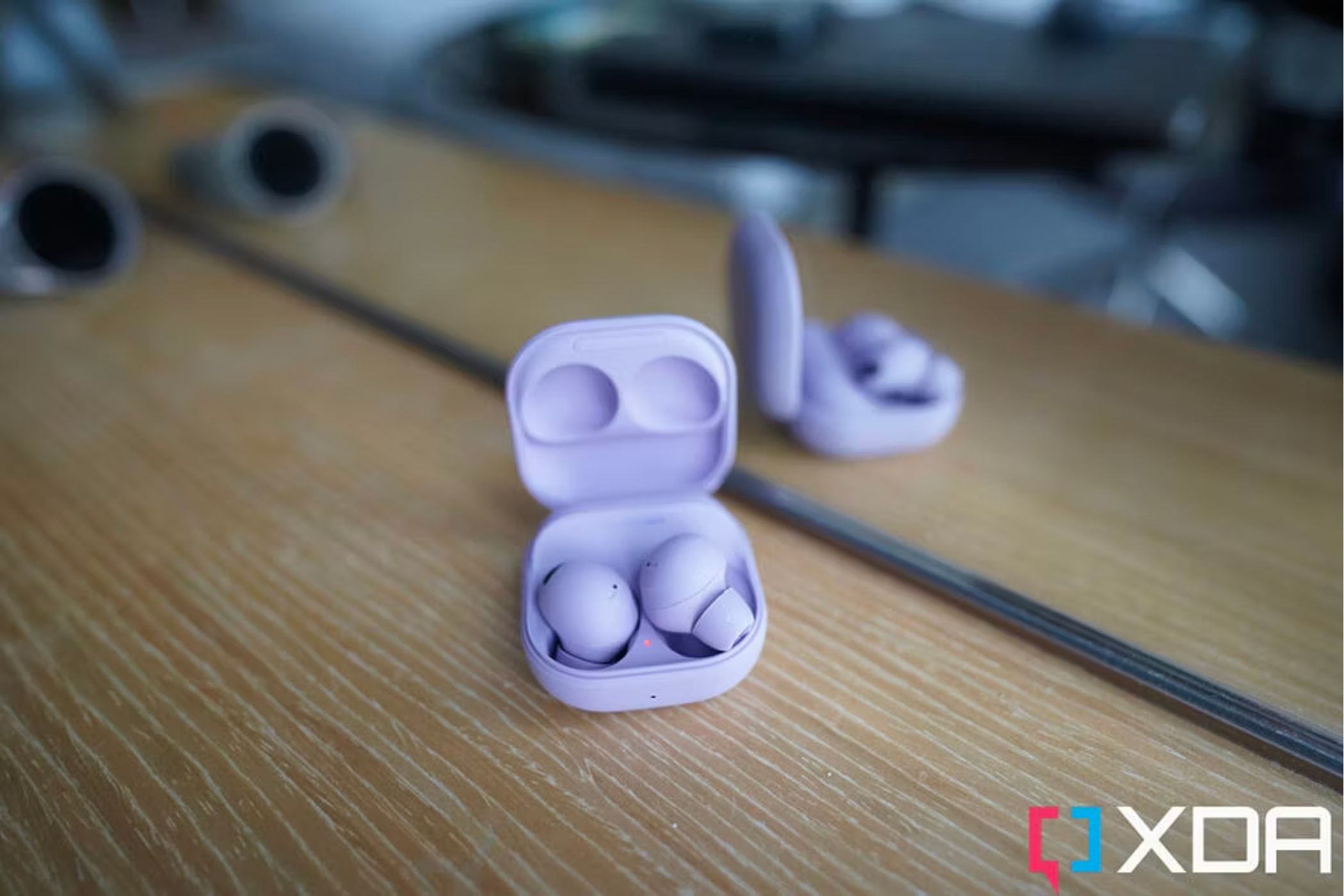 Samsung Galaxy Buds 2 Pro in Bora Purple colorway