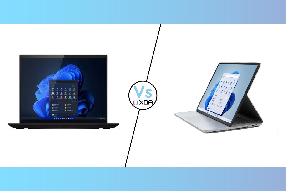 Surface Laptop Studio vs ThinkPad X1 Extreme Gen 5