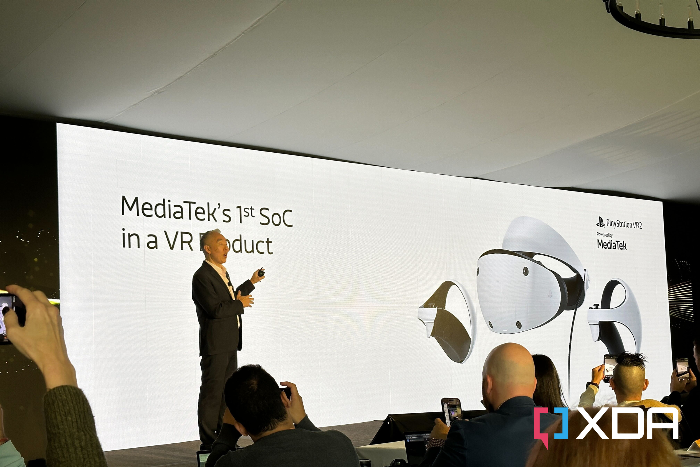 MediaTek in PlayStation VR2 announcement in 2022